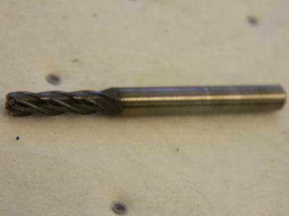 OSG Corner Radius End Mill: 0.1563" Dia 4fl Carbide 36700911