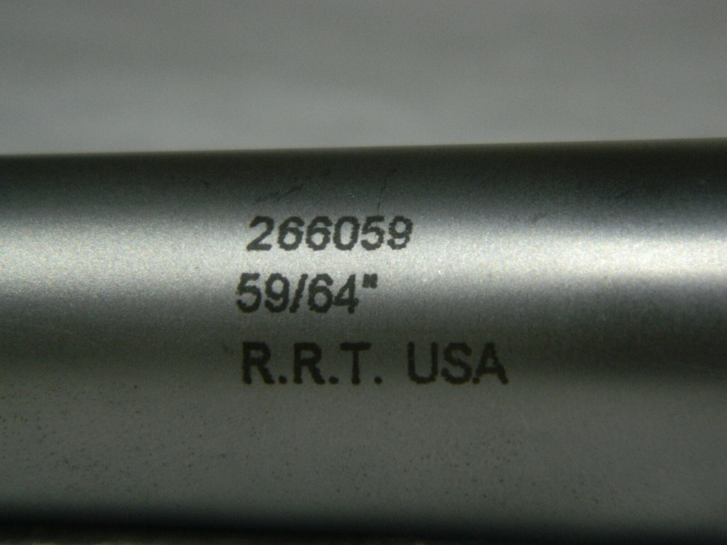R.R.T. Carbide-Tipped Taper Shank Drill Bit 59/64" 3MT 118° Point 266059