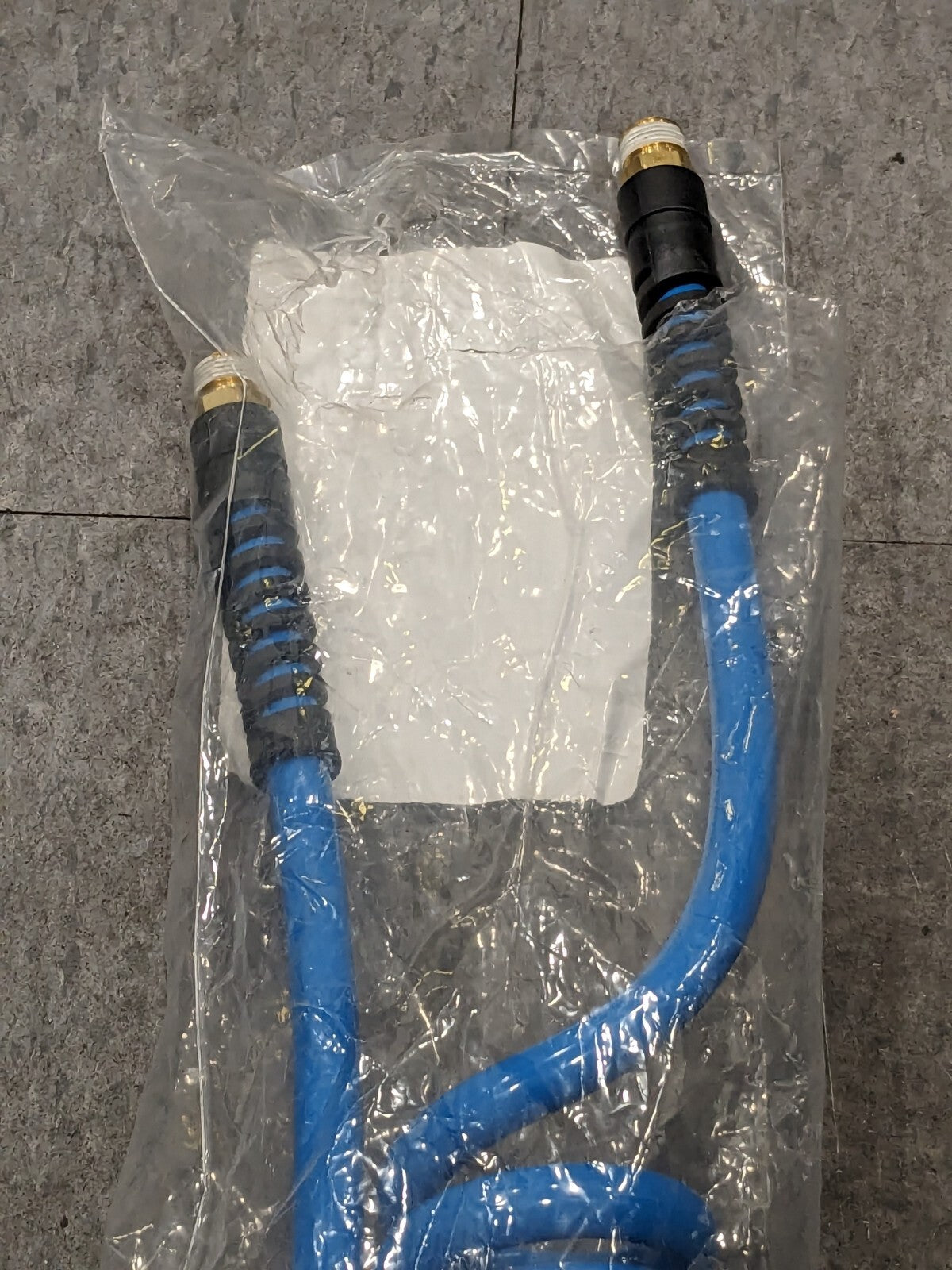Coiled & Self Storing Hose: 3/8 ID, 10' Long Male Swivel x Male 5510038310PRO