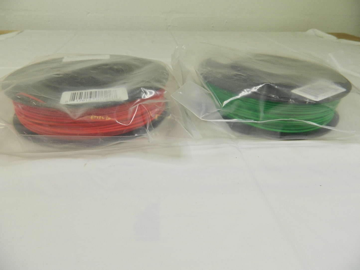 MakerBot 3D Printing Filament ABS True Green &amp; Red Spools 1.75mm 0.5 kg Each
