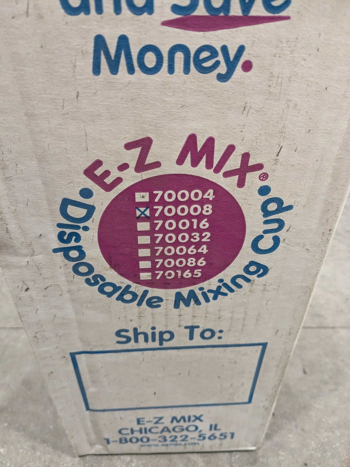 E-Z Mix Disposable Mixing Cups 1/2 Pint 100-Pack 70008