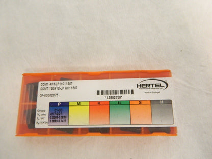 HERTEL CCMT 433 LP HC1150T Carbide Turning Insert Box of 10 42803759