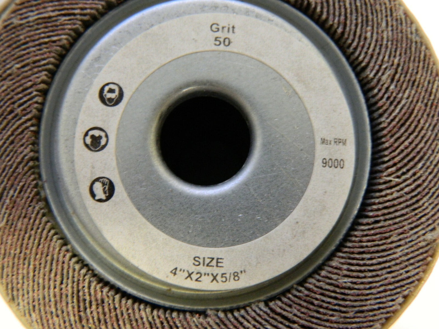 Tru-Maxx 4 x 2" 50 Grit Aluminum Oxide Unmounted Flap Wheel Qty 10 87661922