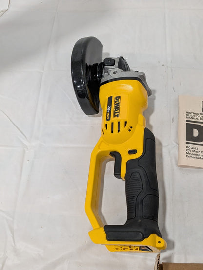 DeWALT 20V MAX Cordless 4.5 in. - 5 in. Angle Grinder (Tool Only) DCG412B