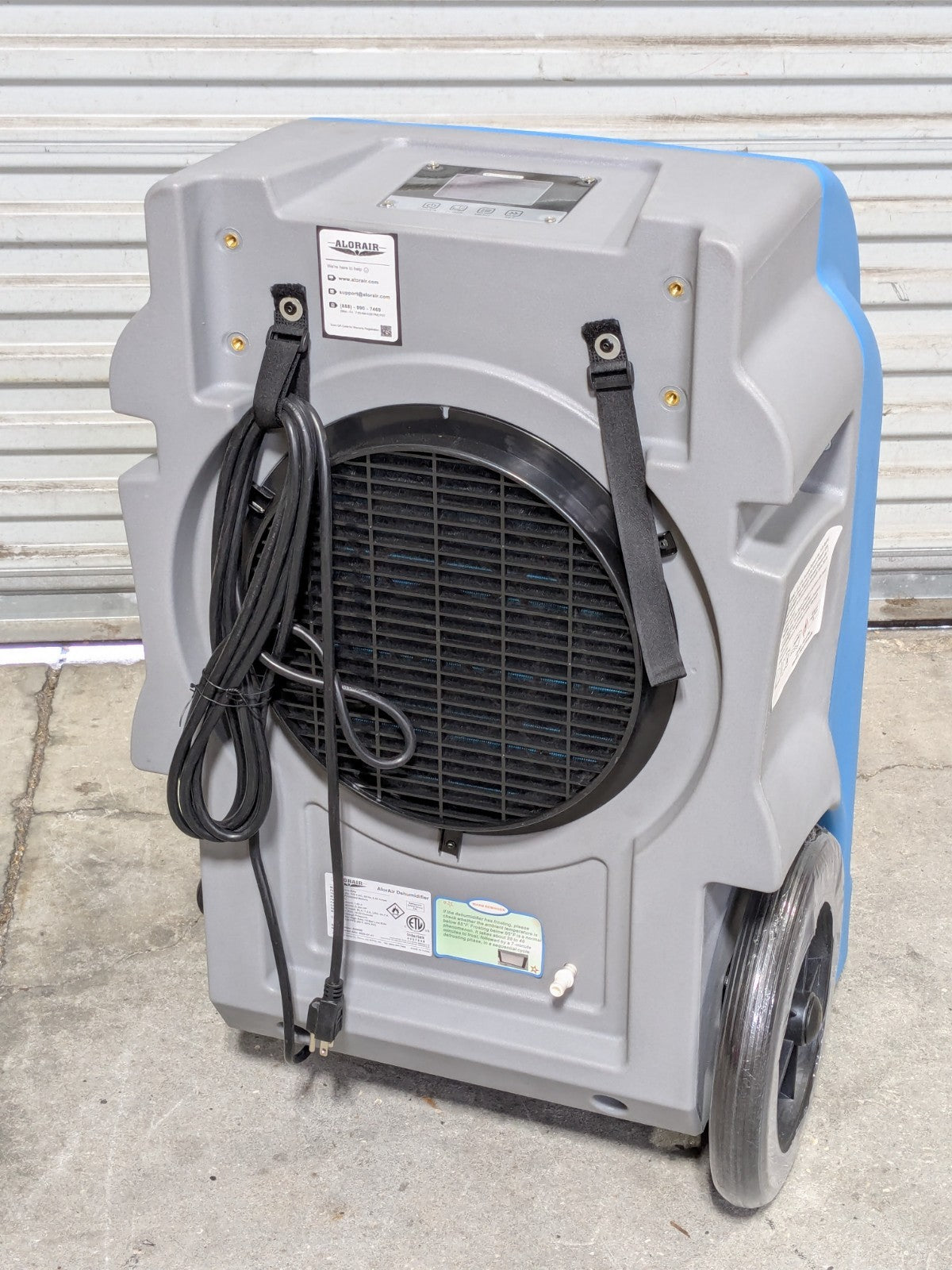 AlorAir Storm Elite Commercial Dehumidifier w/ Pump 125 PPD 120v Damaged Wheel