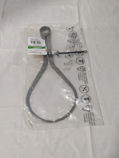 Outside Caliper: 10 Inch Leg, Spring Joint, Steel, Polished OD/10