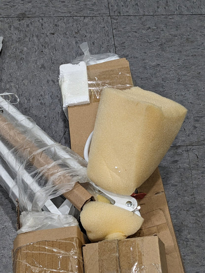 20 VAC, 15 Watt, Swing Arm Machine Light Clamp Mount, 5 Ft. Cord, White LTS122M