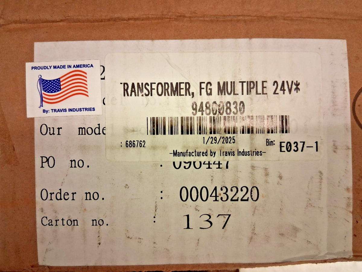 Travis Industries Tempest Fire Garden 24volt Transformer 94800830