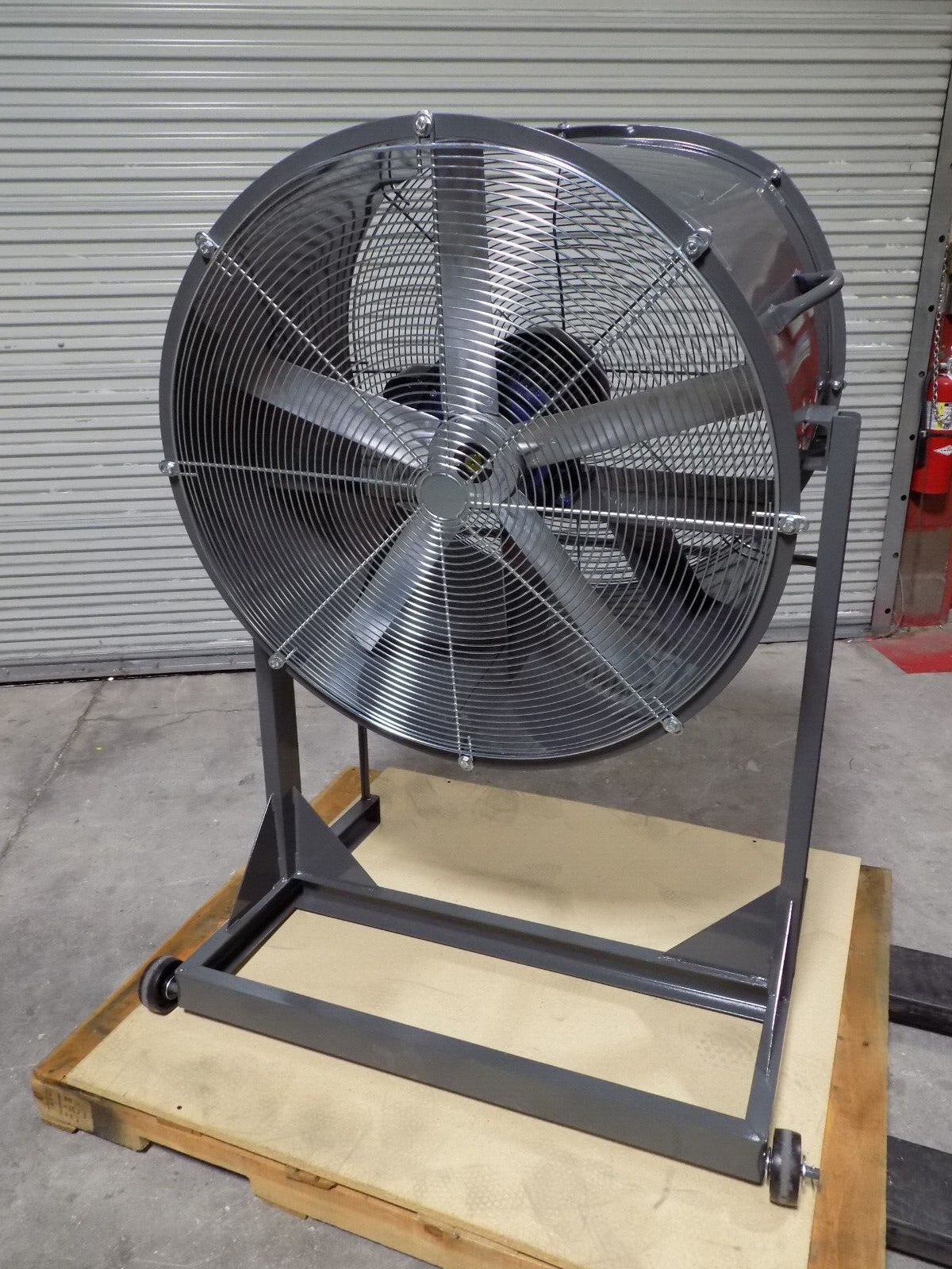 Industrial Direct Drive Fan w/ Stand 36" Blade 3 HP 230/460v 3 Ph Parts / Repair