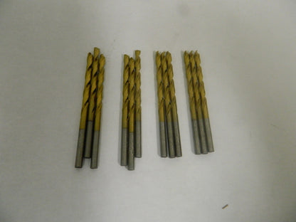 WestWard  #13 135° Point TiN Finish High Speed Steel Jobber Drill   QTY 12