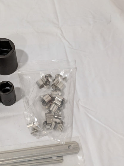 Proto Socket Set: Impact Standard, 19 Pc, 1/2" Drive, 3/8 to 1-1/2" J74106