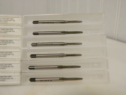 Widia GTD HSS Straight Flute Standard Hand Tap 1/4-20 UNC H3 4-FL Qty 6 3139335