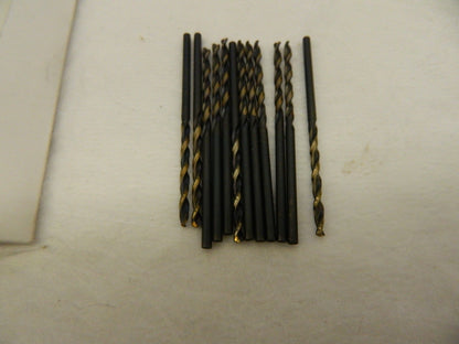 Jobber Length Drill Bit 108pcs : 0.0938" Dia, 135 °, HSS BD-C87739-12