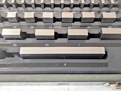 SPI 81 Piece Gage Block Set 0.05 to 4'' Range Economy Grade 30-912-0