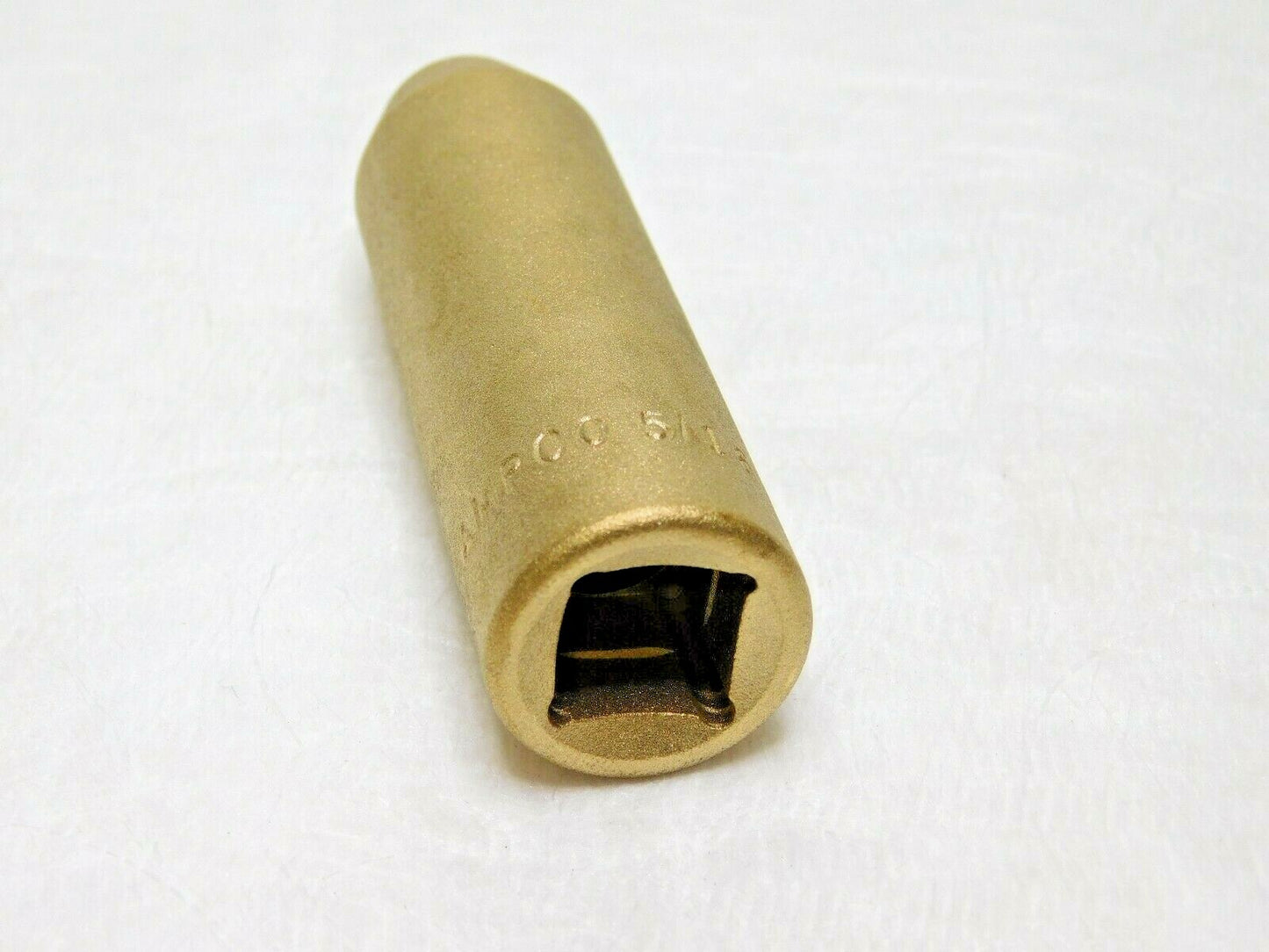 Ampco Aluminum Bronze Deep Hand Socket 5/16" x 1/2" Drive 6 Points DW-