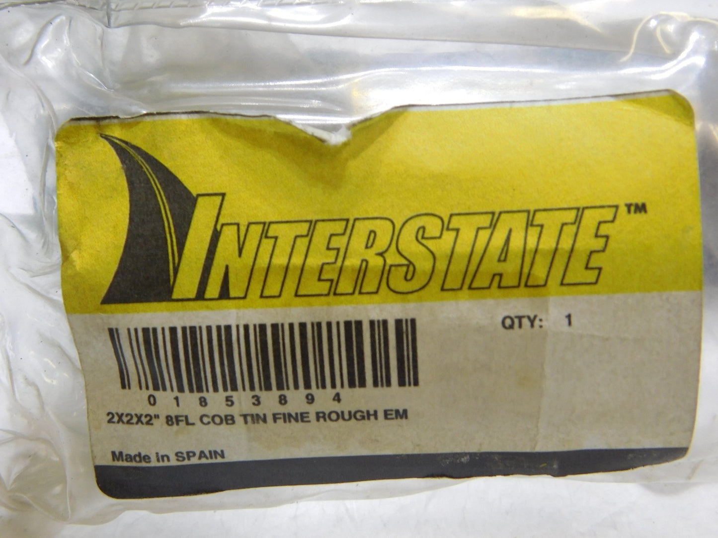 Interstate Cobalt Roughing End Mill 2 Dia 2 LOC 8Fl 5.75 OAL 01853894
