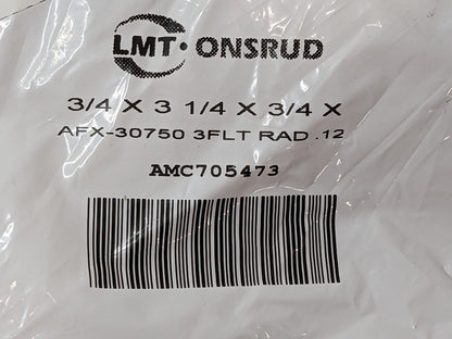 LMT ONSRUD Corner Radius End Mill ZRN 0.750" Dia x 0.750" SD 3FL AMC70