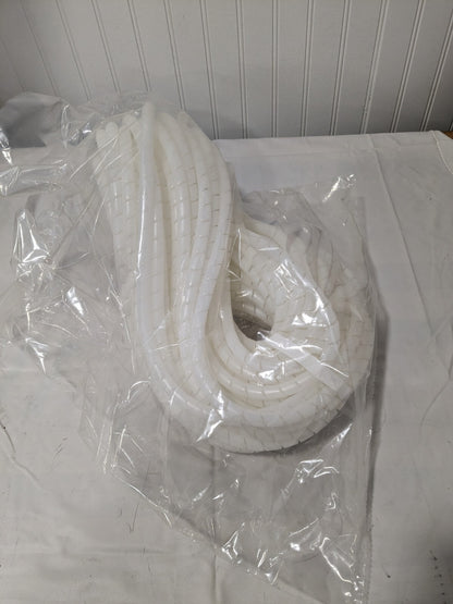 HDPE Wire & Hose Harness Cable Sleeve 0.396" ID, Natural (Color) 100' 22005