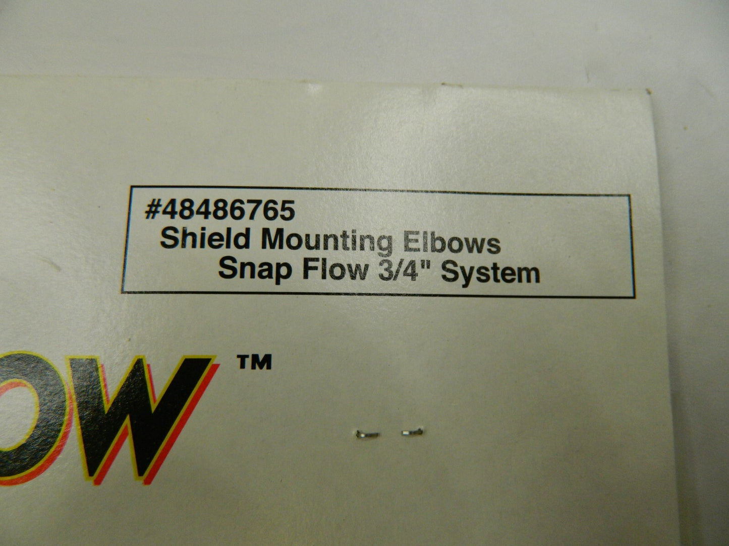 Snap Flow Cutting Guard Shield Mounting Elbows QTY 10 PCS 48486765