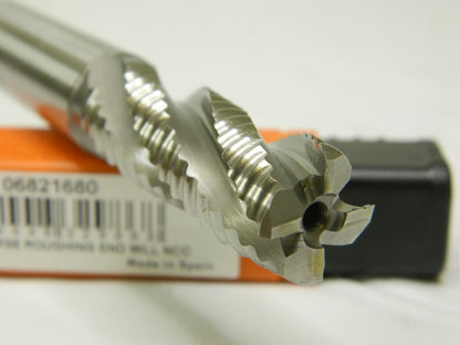 HERTEL Square End Mill: 5/8 Dia, 4 FL, 1-5/8 LOC, Cobalt, 30 ° Helix 06821680