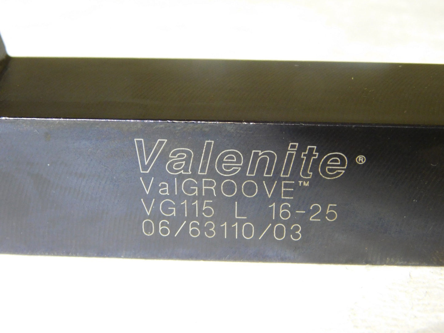 Valenite Grooving &amp; Undercut Turning Toolholder LH 1 Shk Dia 5L VG115L16-2