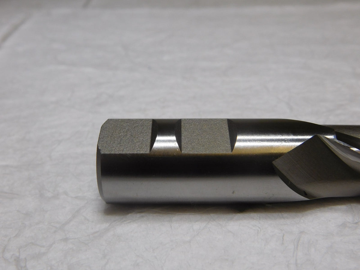 Hertel HSS Keyway End Mill 7/8 Dia 1.5 LOC 2Fl 30º Helix 3.75 OAL 84508290