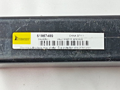 Single End Cobalt Roughing End Mill 3/4" Dia 4FL 51867489