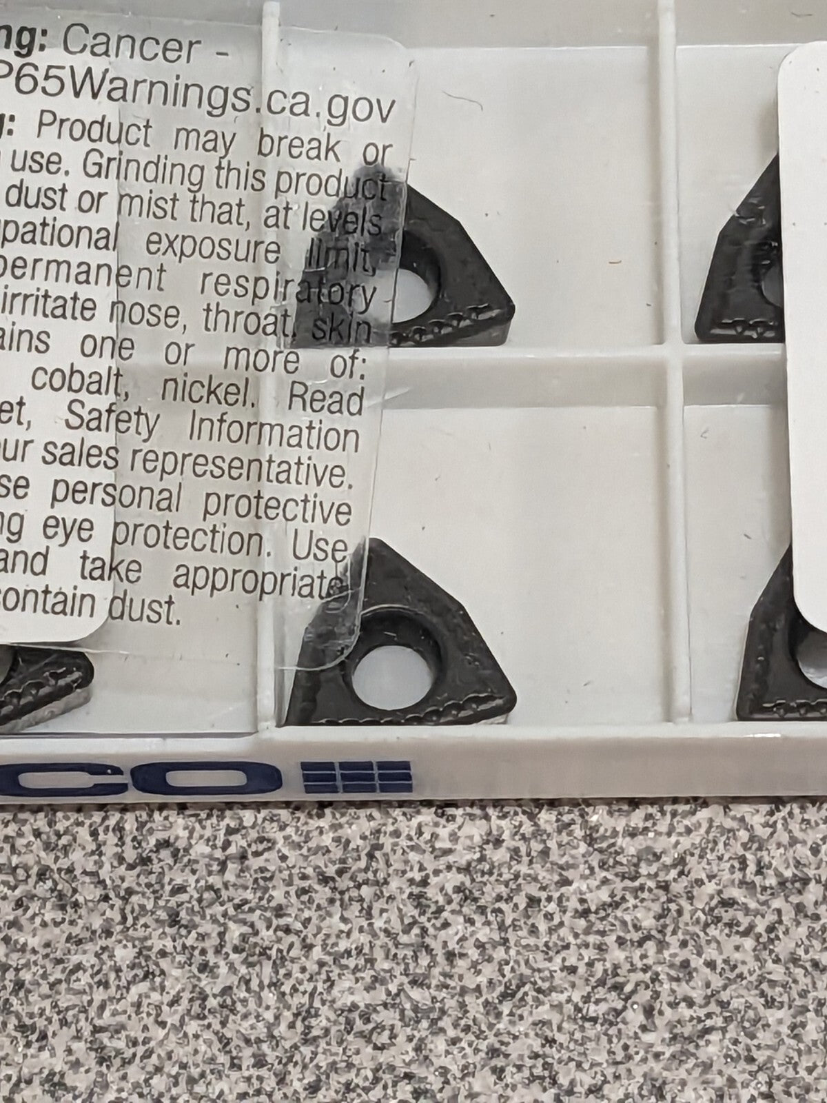 SECO Indexable Drill Insert: WCMX0585 DP3000, Solid Carbide Qty 10 02807376