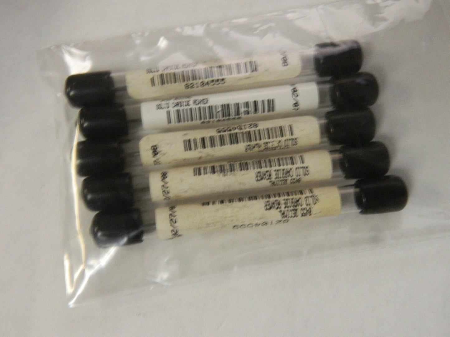 Solid Carbide Reamers  .0455" x 3/8" x 1-1/2" 4Flute QTY 5 82104555