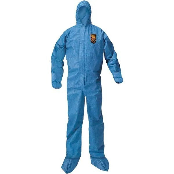 KLEENGUARD Size L SMS General Purpose Coveralls QTY 24 Blue