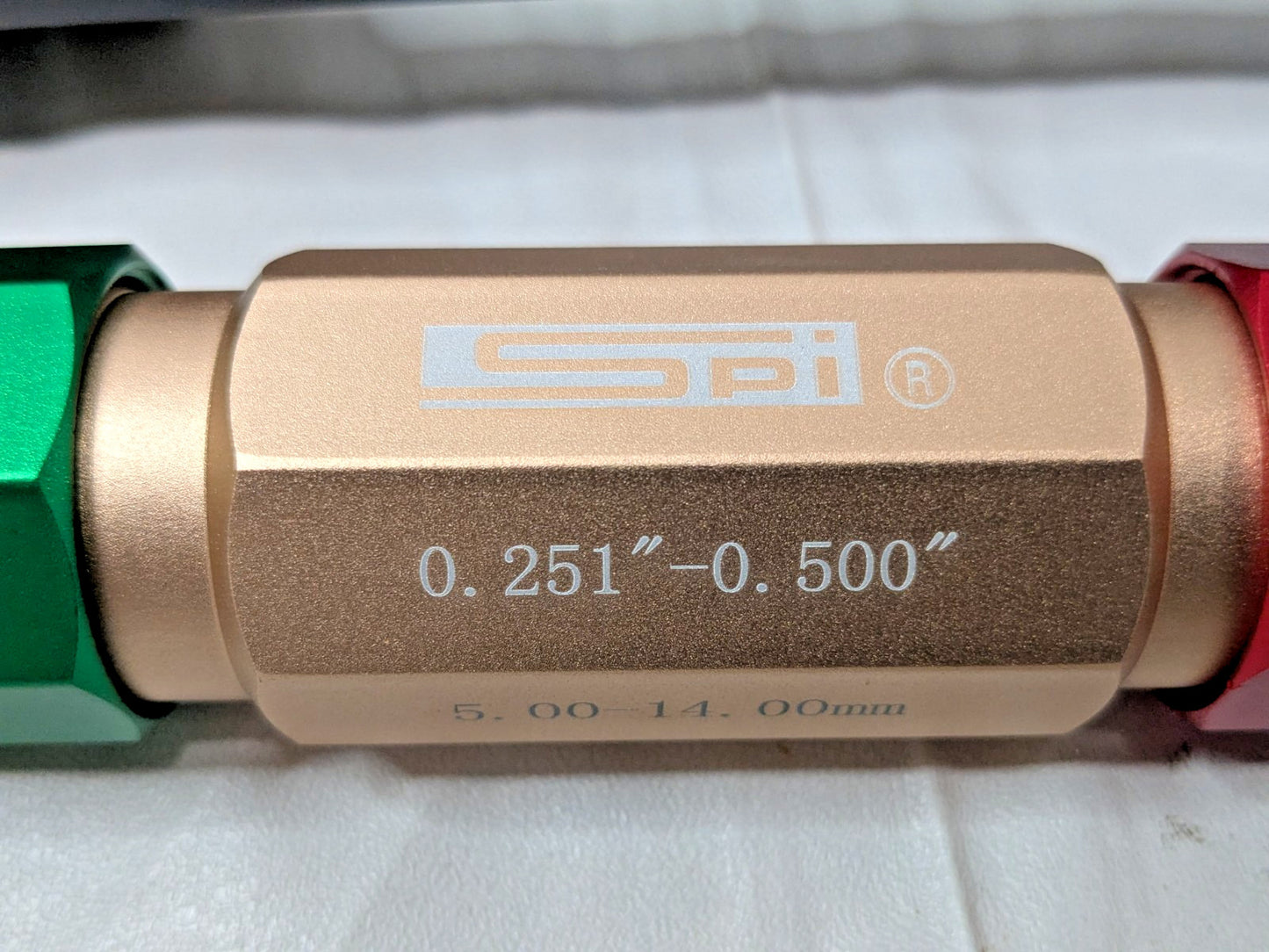 SPI 250 Piece Plug Gage Set 0.251" to 0.500" Range Class ZZ Plus 22-15