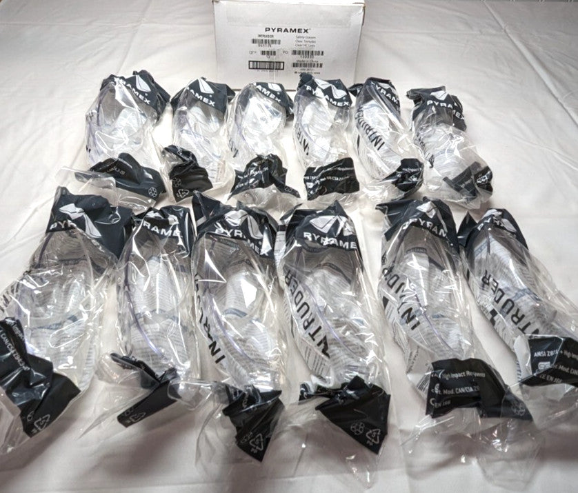 PYRAMEX Frameless Safety Glasses Scratch-Resistant   *Box of 12*   S4110S