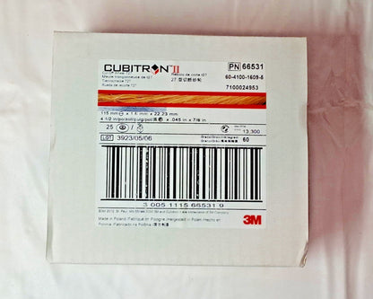 3M Cubitron II Ceramic Grain Cut-Off Wheels 4" x 0.045" x 3/8" QTY25 66531