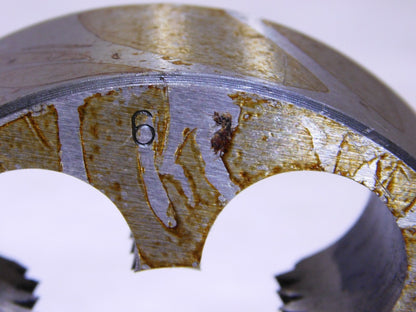 Interstate HSS Adjustable Round Die 1-3/8-6 UNC 3 Outside Diameter 03849545