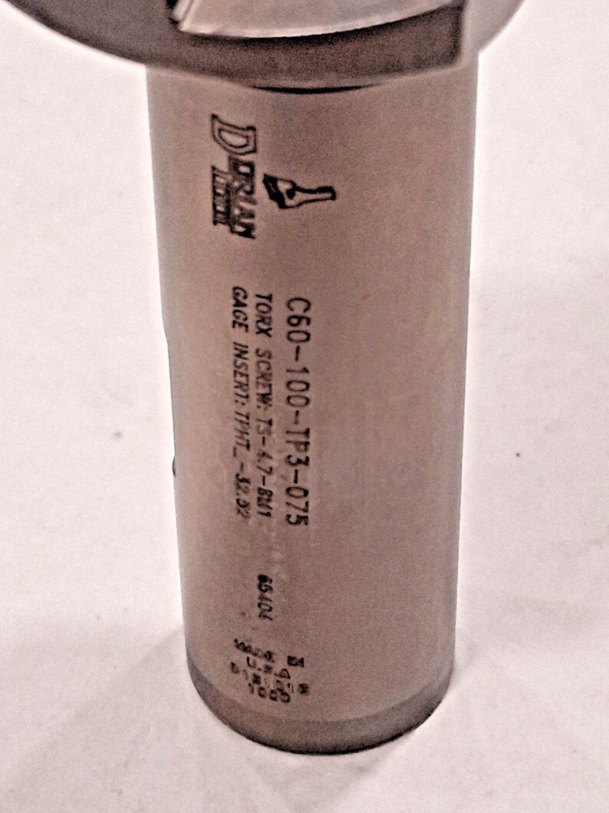 Dorian Tool Indexable Chamfer & Angle End Mill C60-100-TP3-075 73310165404