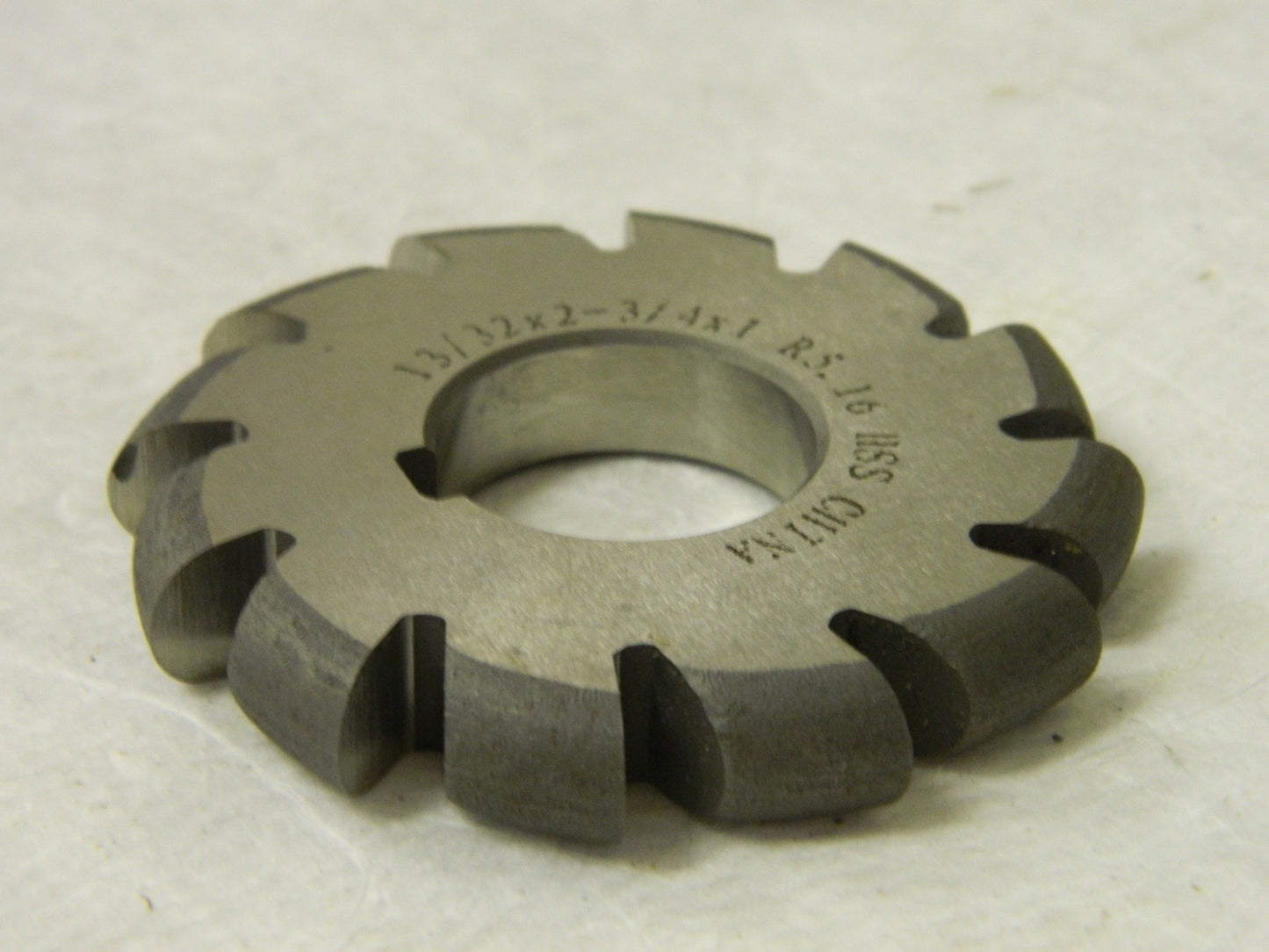 Precision Convex Radius Cutter 13/32" x 2-3/4" 12 Teeth R5.16 HSS 0317