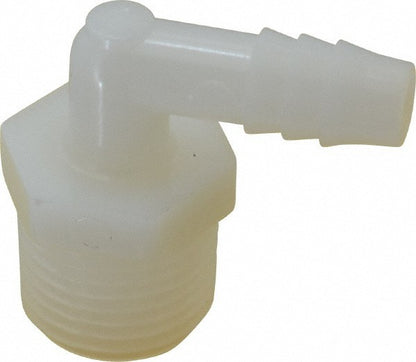 NewAge Industries Multiple Barbed Tube Elbow 100 Pack 3/8" Barb 1/2" N