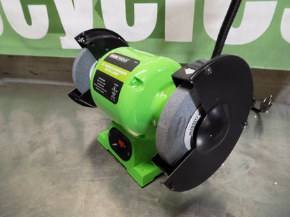 OEM Tools 6" Bench Grinder w/ Light 3400 RPM 1/3 HP 120v 80058 Parts / Repa