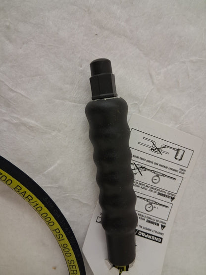 Enerpac Hydraulic Pump Hose 1/4" ID 6ft OAL Rubber 10,000 Max psi HC9206Q
