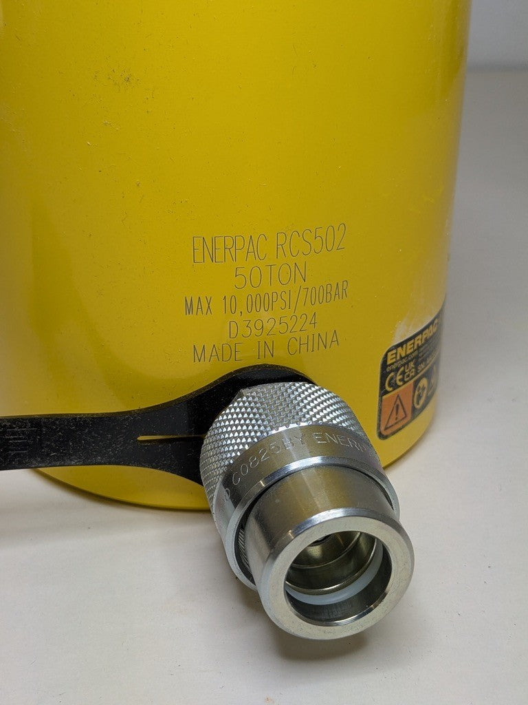 Enerpac Manual Hydraulic Pump and Cylinder Set 50 Ton Capacity SCL502H