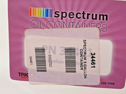 Trico Polyethylene Oil Storage System 3 Gallon 34461