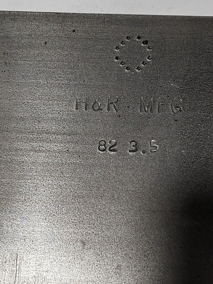 H&R Soft Lathe Chuck Jaw: Serrated 1-3/4" OAW, 4" OAL 1 Jaw HR-82-3.5