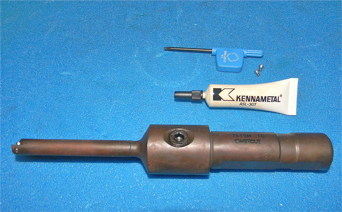 Metcut  .375" - .437" Spade Blade Holder 1/8" Pipe Tap 2.18"