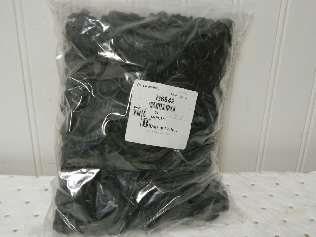 Borton Black ESD Finger Cots 7in Medium Approx. 700 B6842