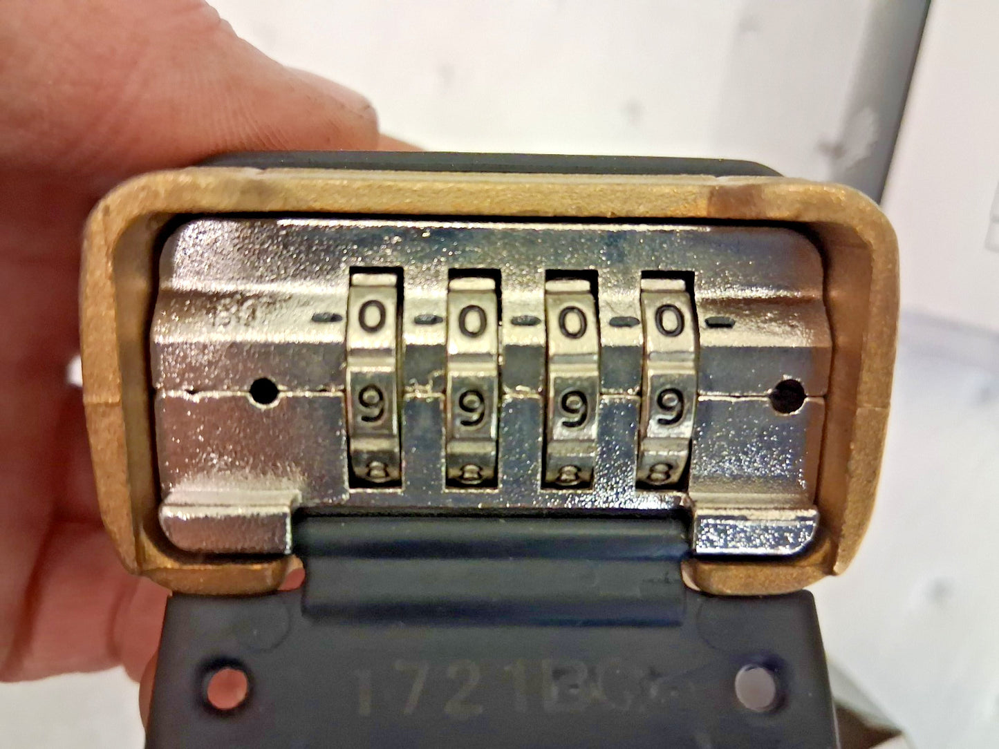 Master Lock Combination Locks 4pk 2" High 2-1/4" Width 1175LHSS