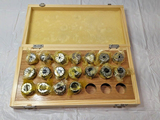 PARLEC 18 Piece Collet Set Series ER32 Increments of 1mm ER32-S018