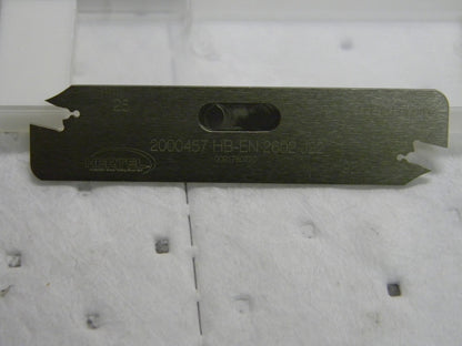 Hertel indexable Cutoff  blade HB-EN 2602 J22 2000457