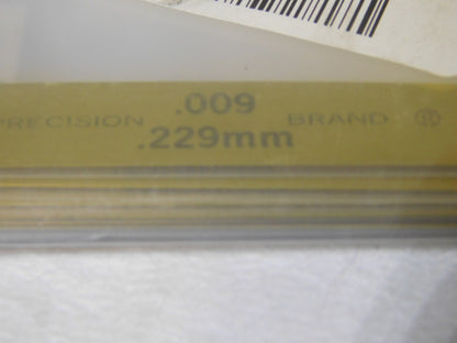 Precision Brand 0.009 Brass Thickness Gage 1/2 x 12 Blades (Pack of 12) 76360