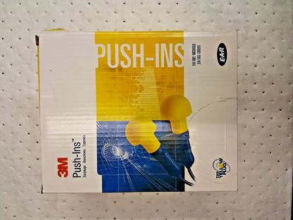 3M Push In Earplugs QTY100 318-1003
