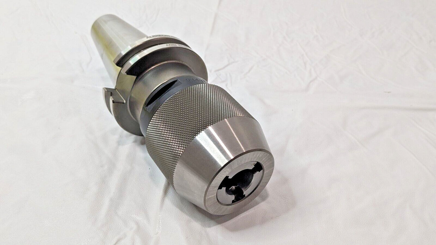 Royal Products Albrecht CAT40 Wrench-Lock CNC Drill Chuck 1/16"- 5/8" Cap 77110